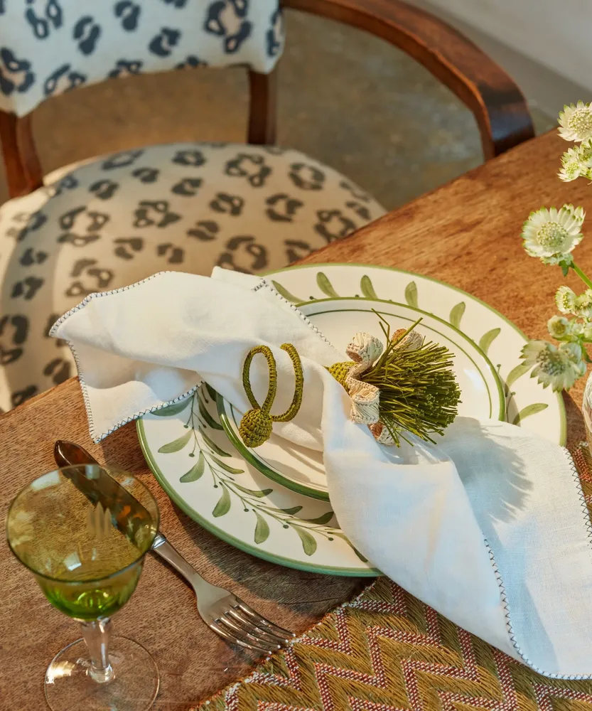 Decorative objects - Pompon Napkin Ring - CASA LATINA