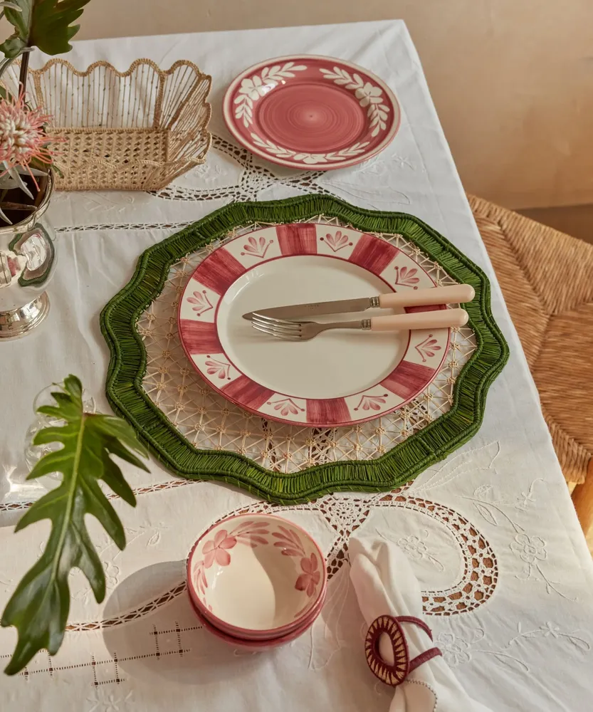 Linge de table textile - Set de Table Deco en Iraca - CASA LATINA