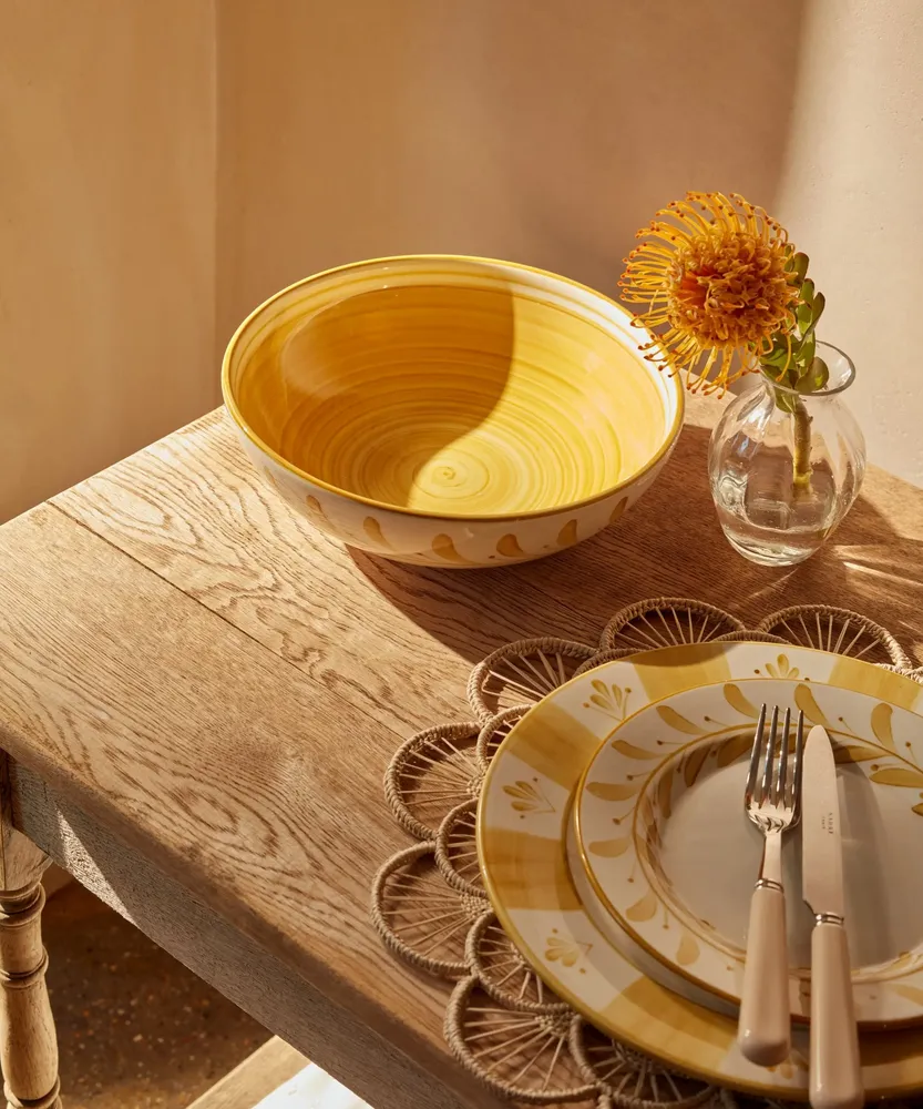 Kitchen linens - Margarita Iraca Placemat - CASA LATINA