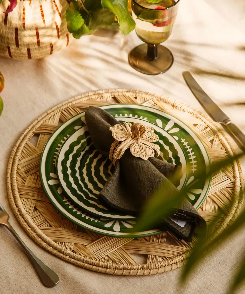 Decorative objects - Orquídea Napkin Ring - CASA LATINA