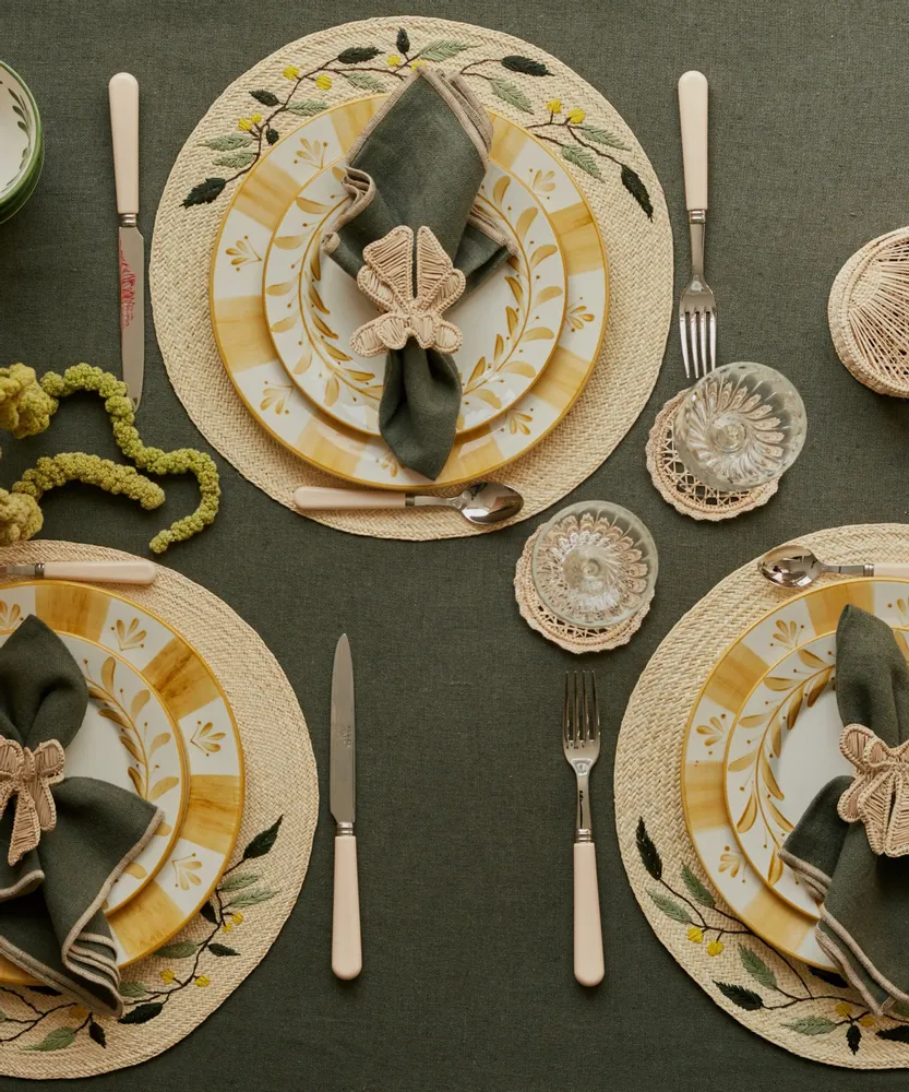 Assiettes au quotidien - Assiette Flor de Lis - CASA LATINA