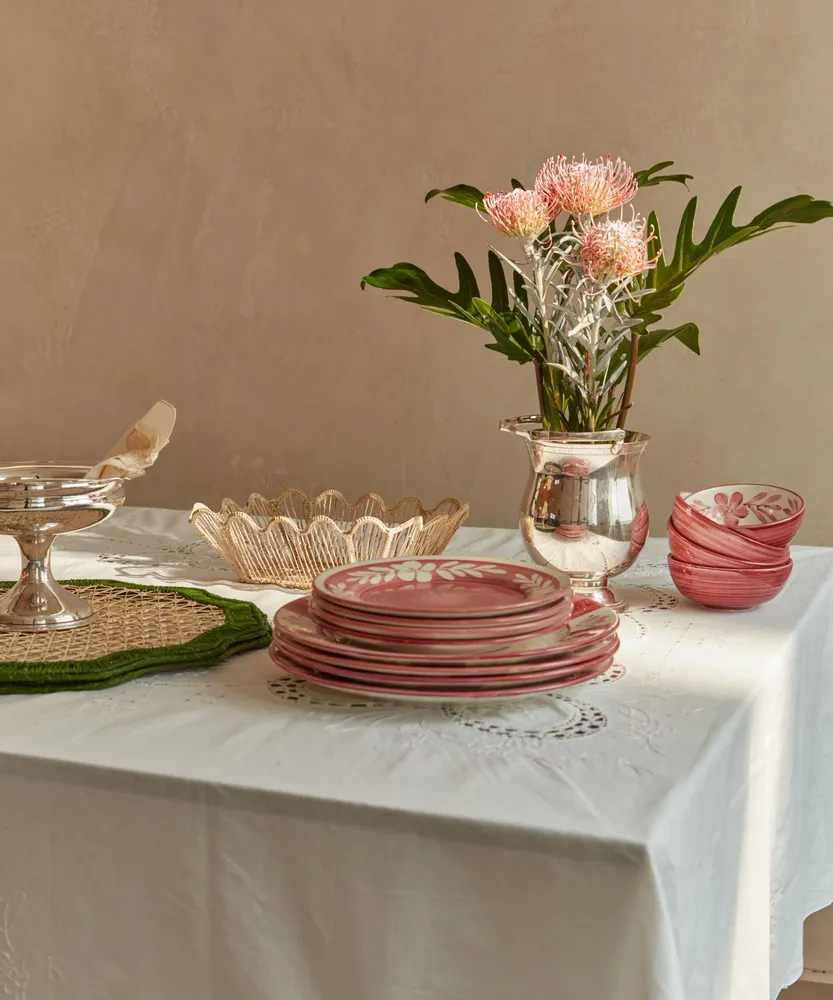 Assiettes au quotidien - Flor Assiete - CASA LATINA