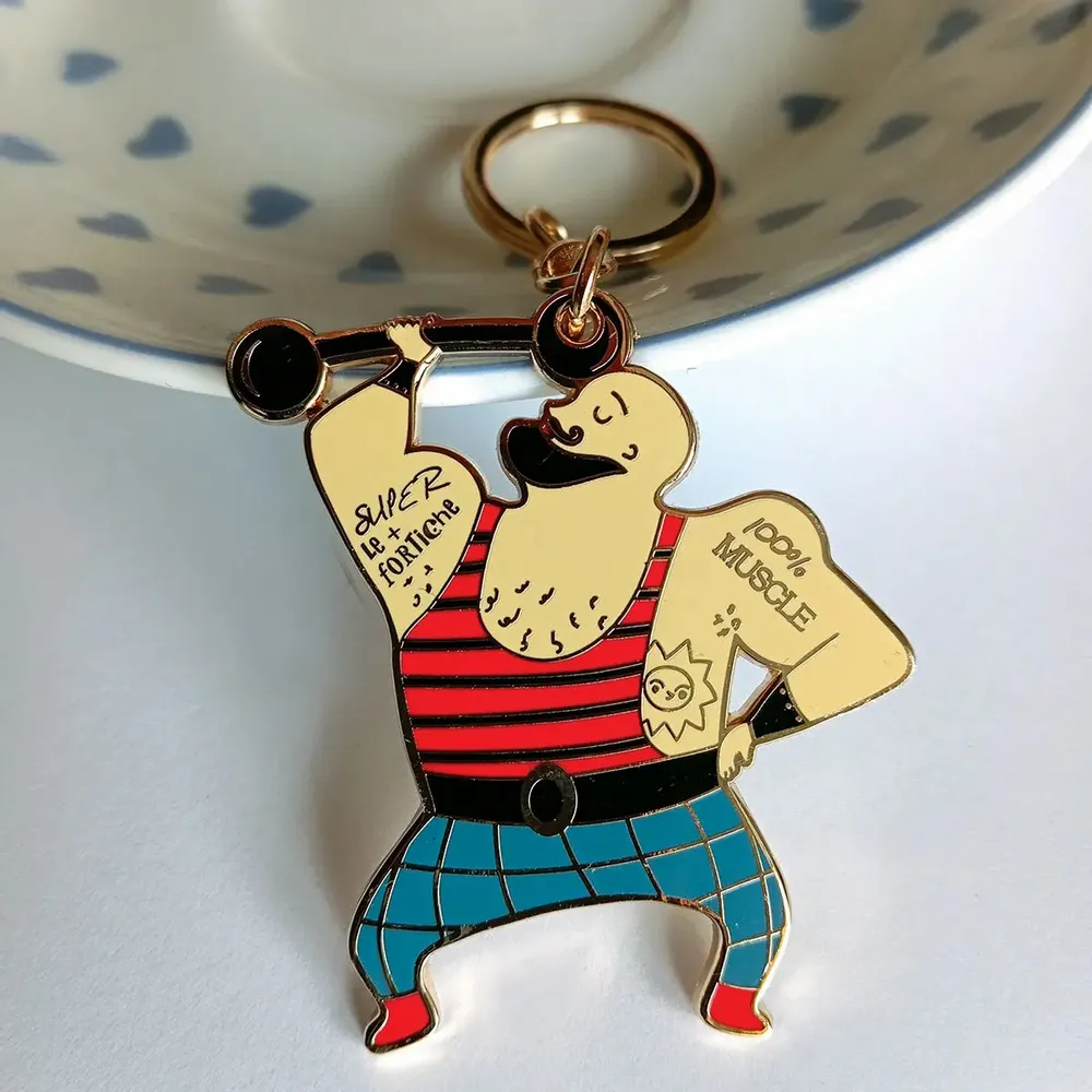 Cadeaux - Bracelets, Pins, porte-clés, éventails et miroirs de sacs - HIRONDELLES &CIE