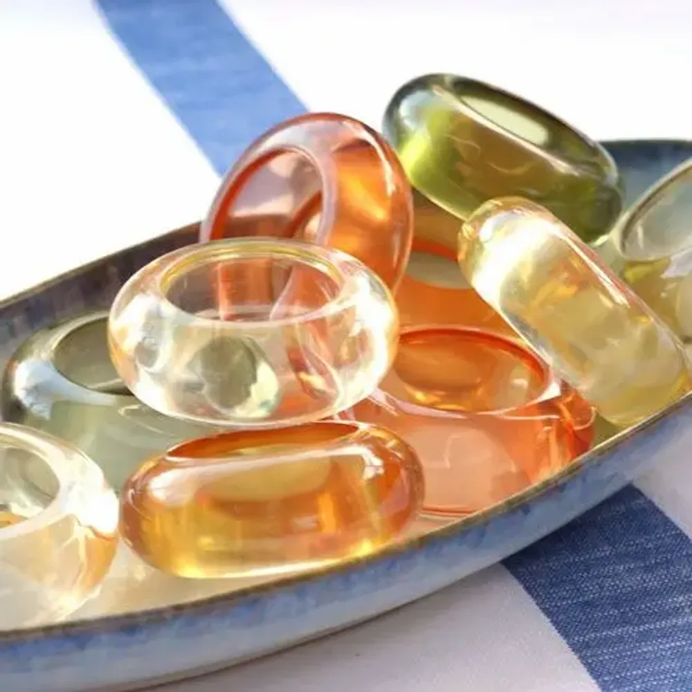 Linge de table textile - Set de 4 serviettes Lou NOUVELLE COLLECTION - ML FABRICS