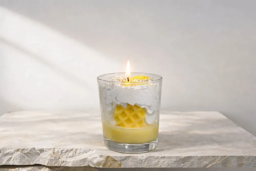 Decorative objects - Gourmet candle - Madeleine - 170g - COSMÉTIQUES DE QUIBERON