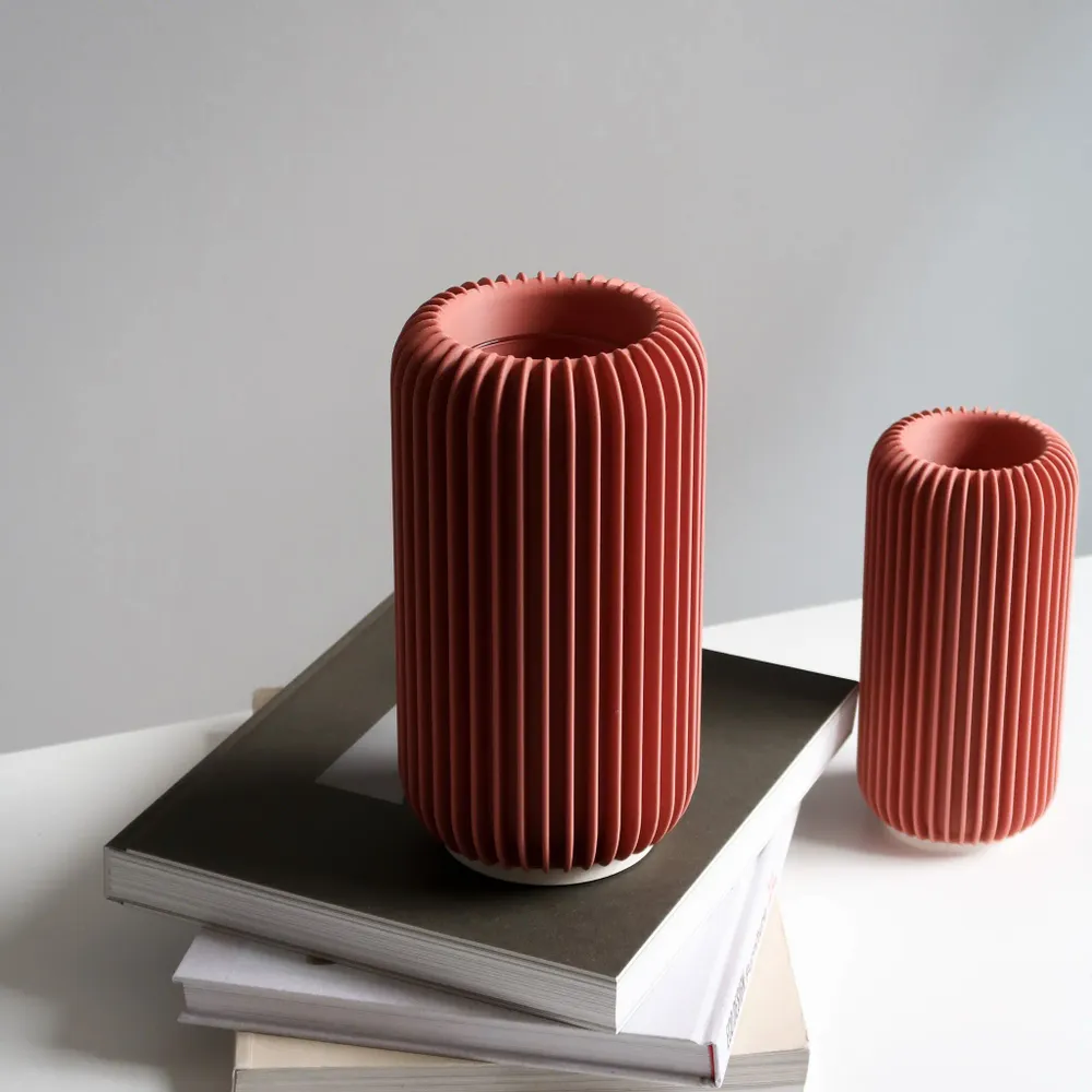 Vases - VASE À FLEURS - VORENA L - MENDELEK STUDIO