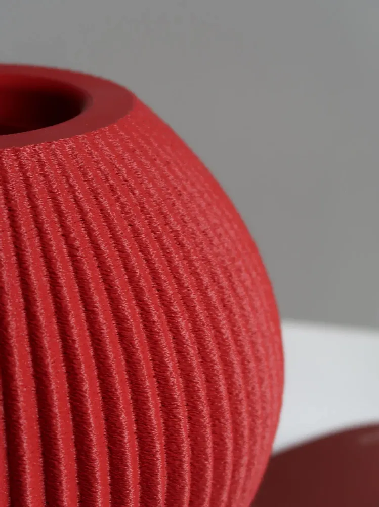 Vases - FLOWER VASE - DONA 17cm TEXTURIZED - MENDELEK STUDIO