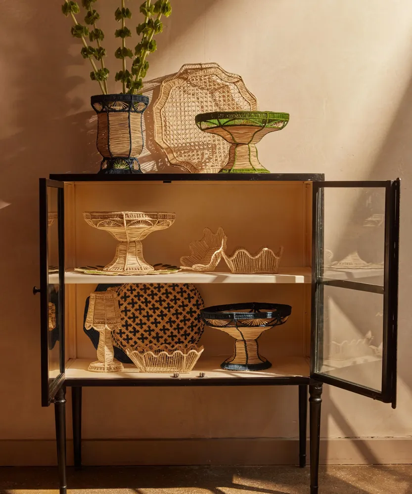 Vases - Vase Deco en Iraca - CASA LATINA