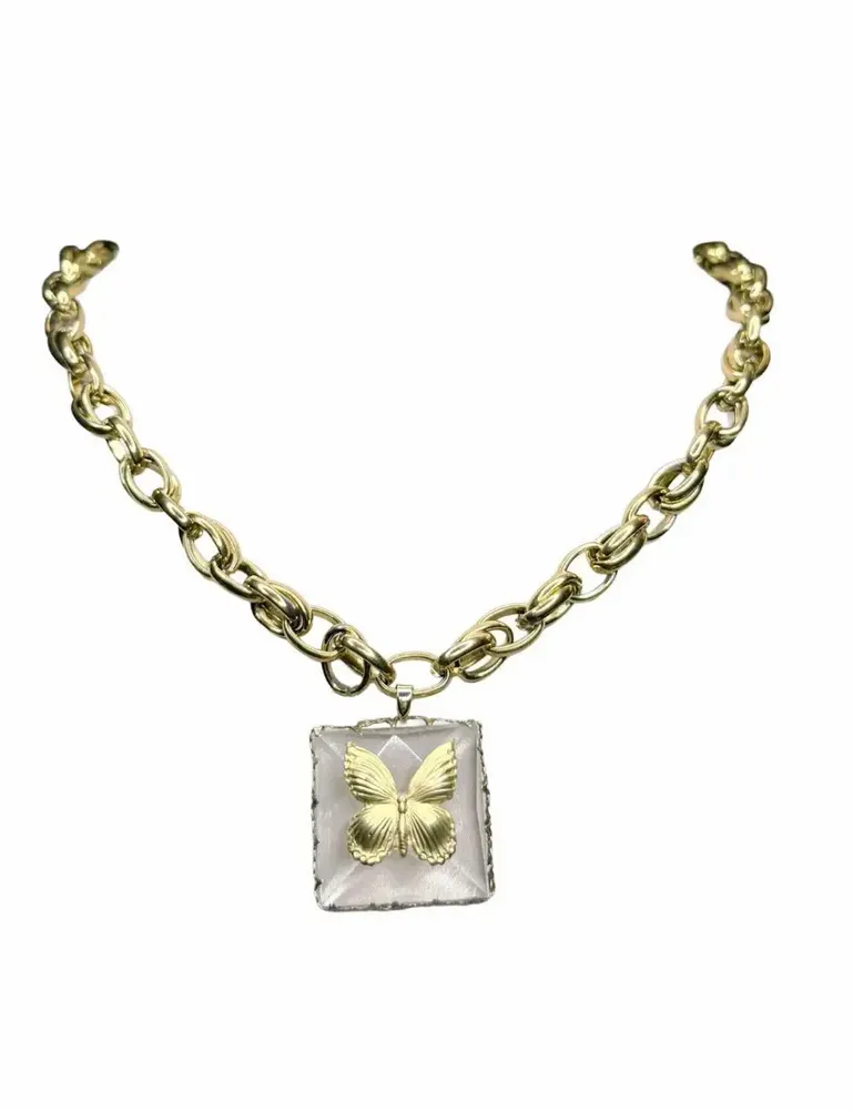 Bijoux - Collier Papillon - Chaîne L - FASCINATO