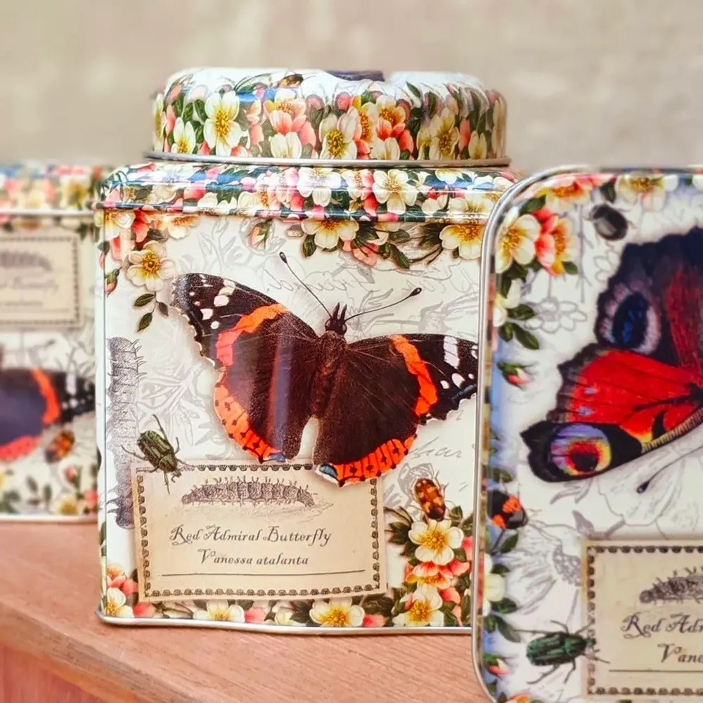 Gifts - Printed metal storage boxes - MAISON ROYAL GARDEN
