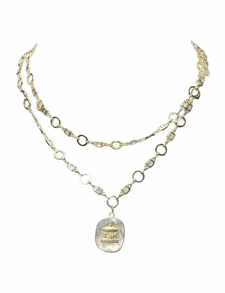 Bijoux - Collier double/long Manège - FASCINATO