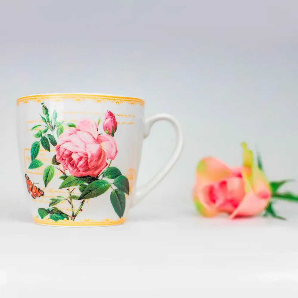 Tasses et mugs - Vaisselle anglaise en porcelaine fine - MAISON ROYAL GARDEN