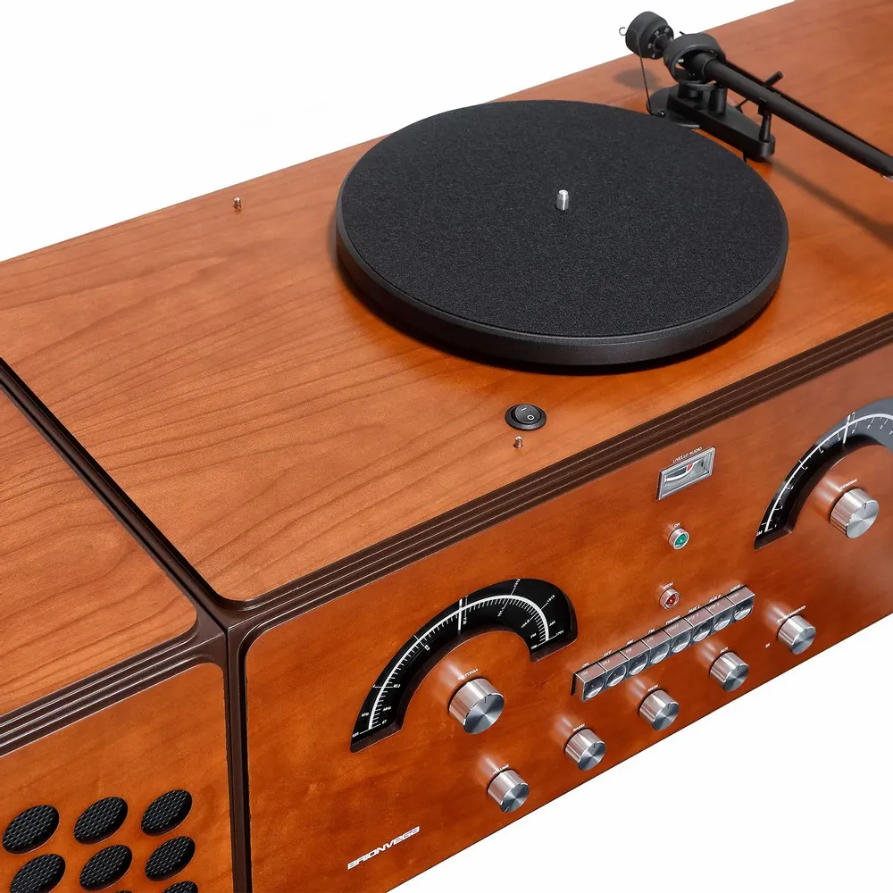 Speakers and radios - radiofonografo ciliegio - BRIONVEGA