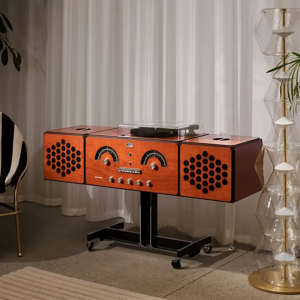 Speakers and radios - radiofonografo ciliegio - BRIONVEGA