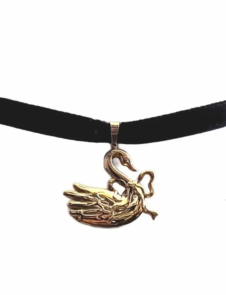 Bijoux - Choker fin - Lac des cygnes - FASCINATO
