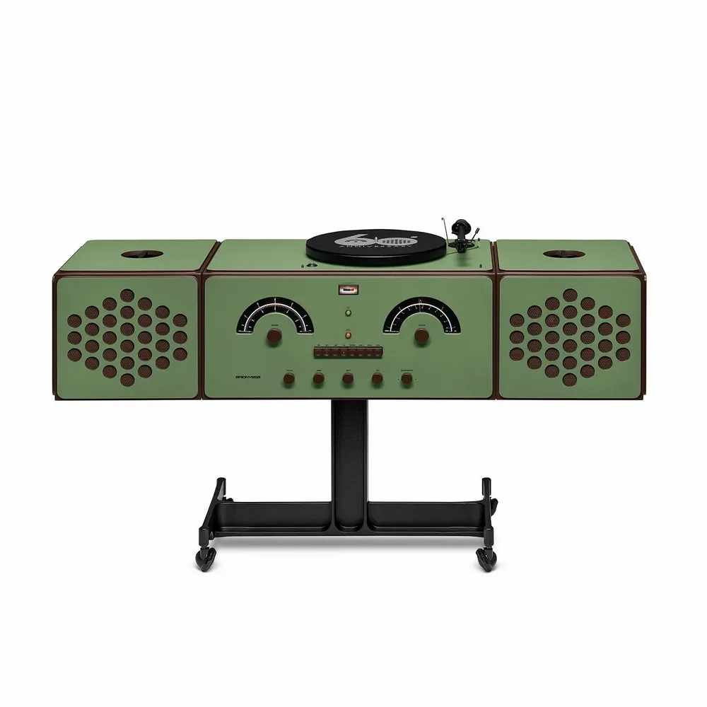 Speakers and radios - radiofonografo 60th Anniversary - BRIONVEGA
