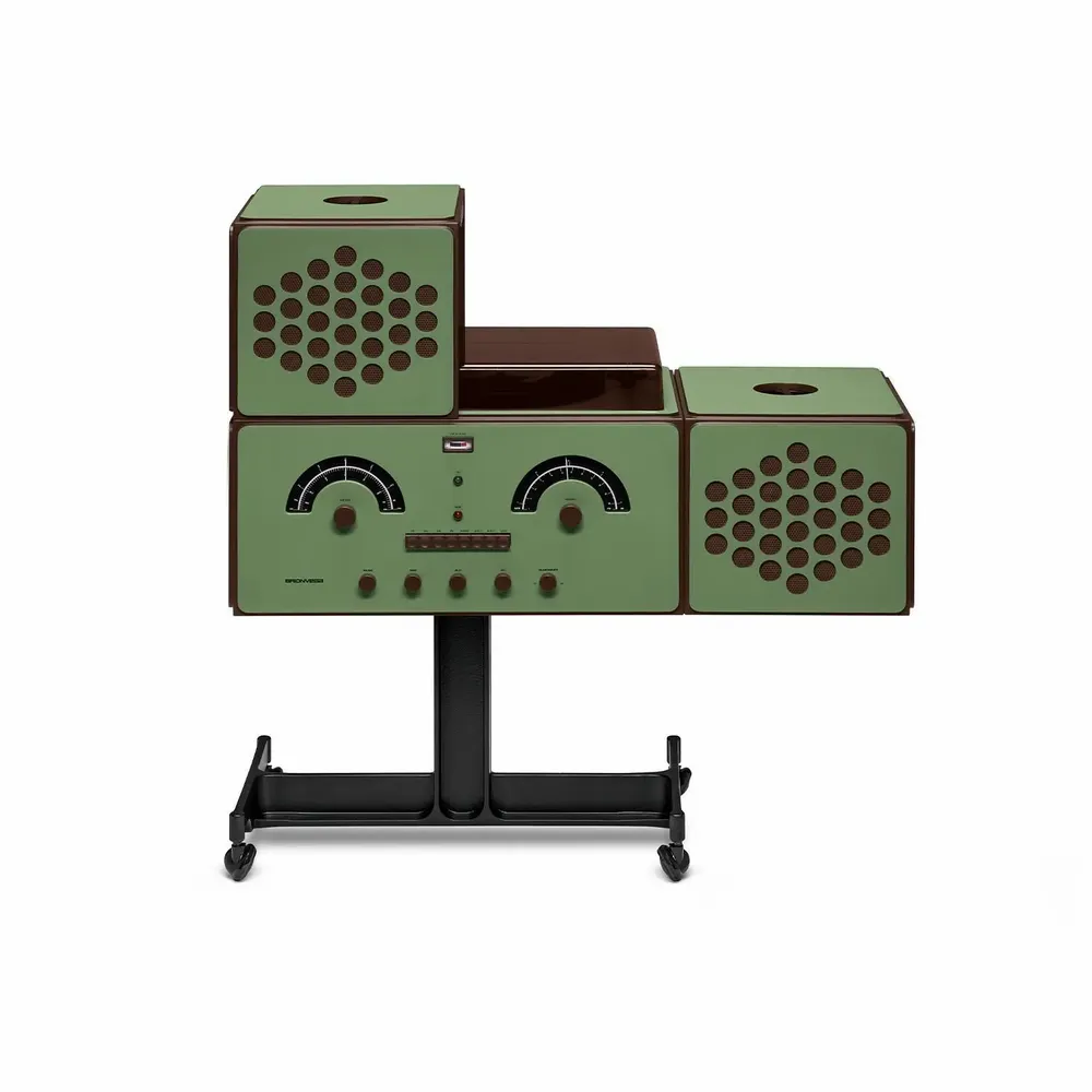 Speakers and radios - radiofonografo 60th Anniversary - BRIONVEGA