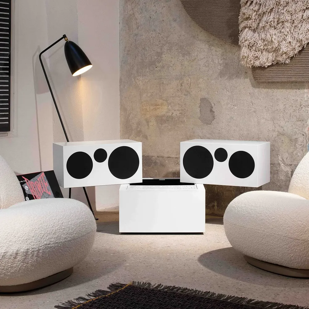 Speakers and radios - totem white - BRIONVEGA