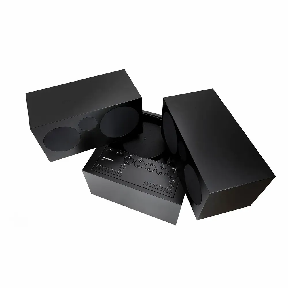 Speakers and radios - black totem - BRIONVEGA