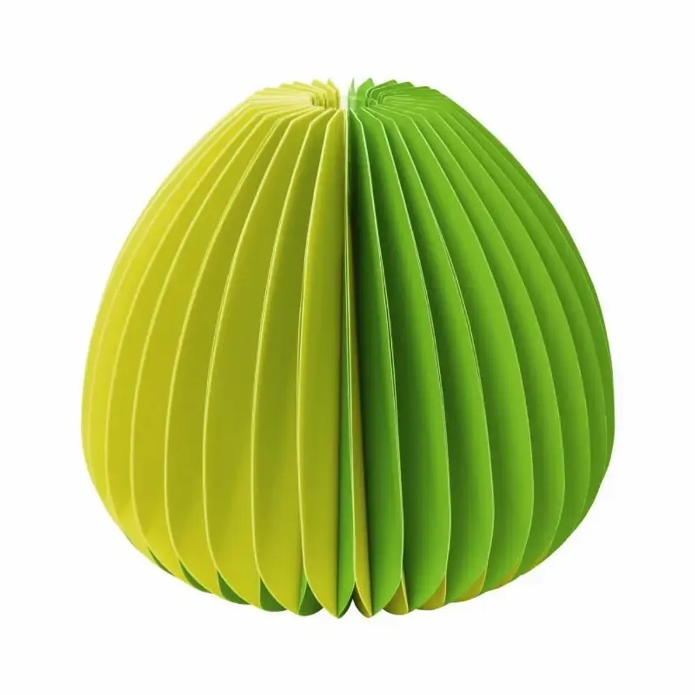 Floral decoration - Papiervase 'Yuki' green - REMEMBER