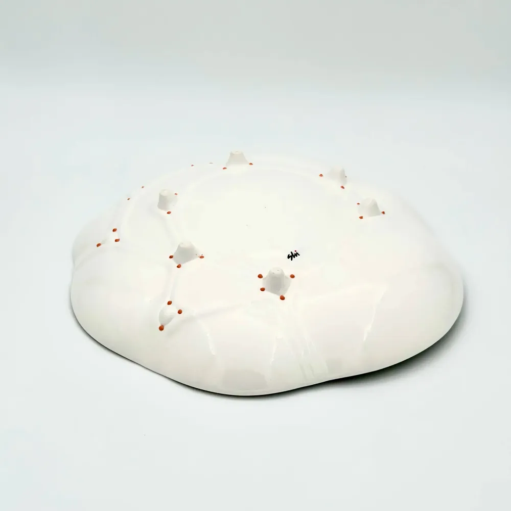 Plats et saladiers - Assiette de tulipes ascendante - GLAZARA