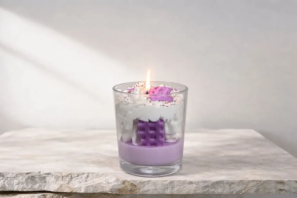 Decorative objects - Gourmet Candle - Raspberry - 170g - COSMÉTIQUES DE QUIBERON