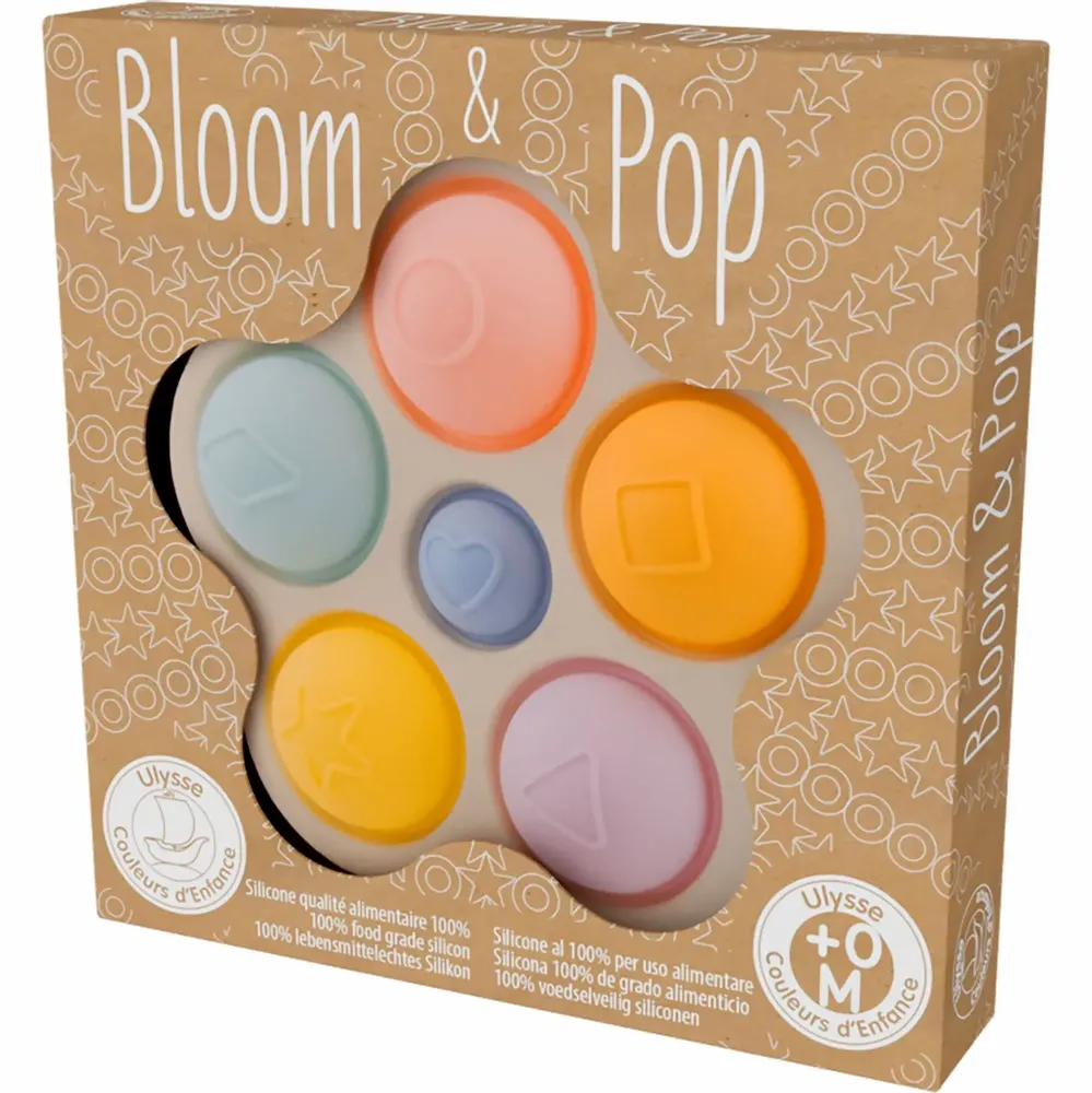 Accessoires pour puériculture - SILICONE : BLOOM & POP - ULYSSE COULEURS D'ENFANCE