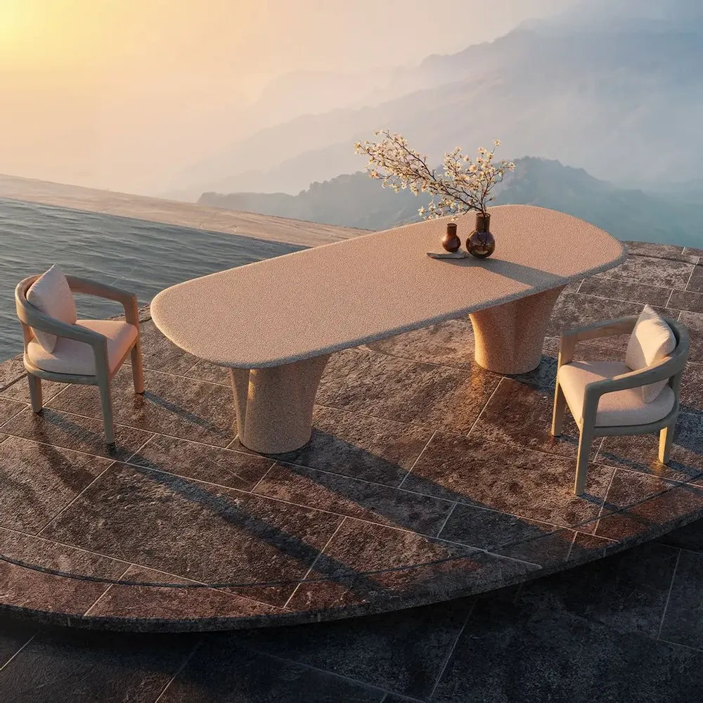 Tables de jardin - Table de salle à manger Savio - SNOC