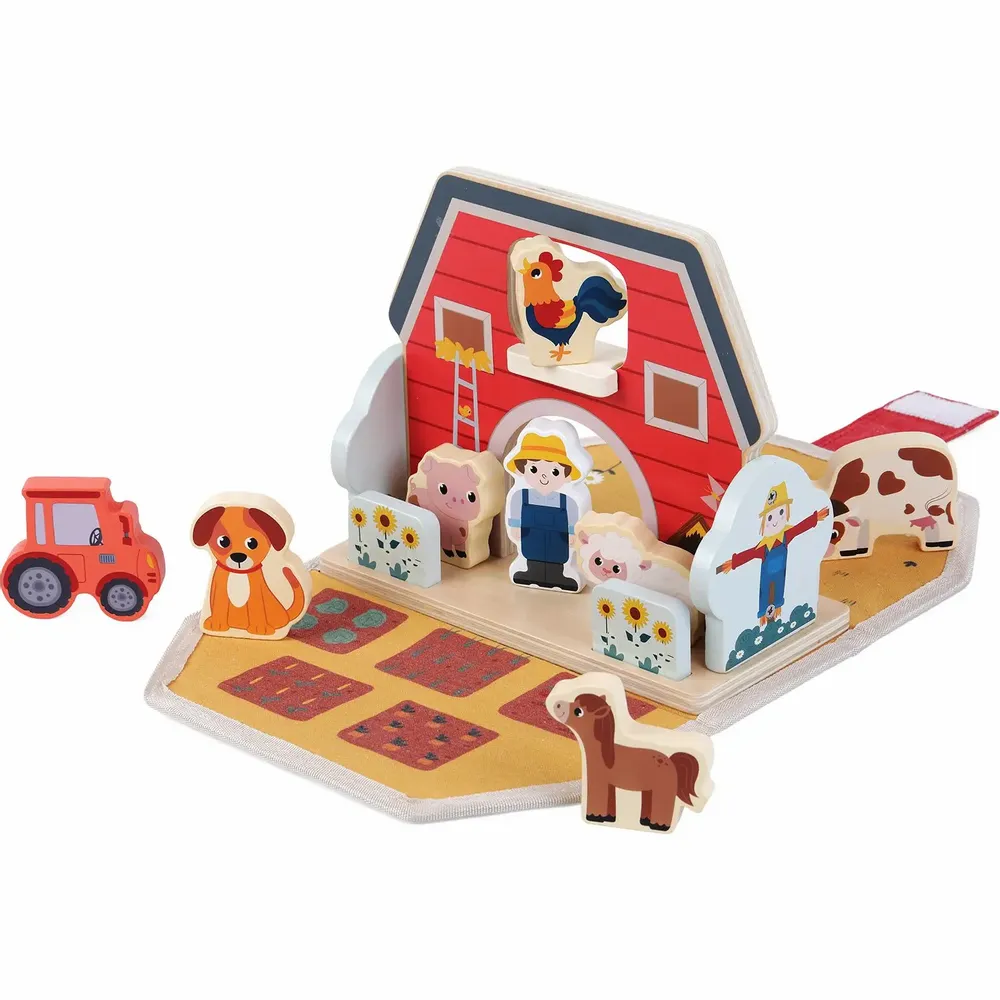 Jouets enfants - COFFRET FERME - ULYSSE COULEURS D'ENFANCE