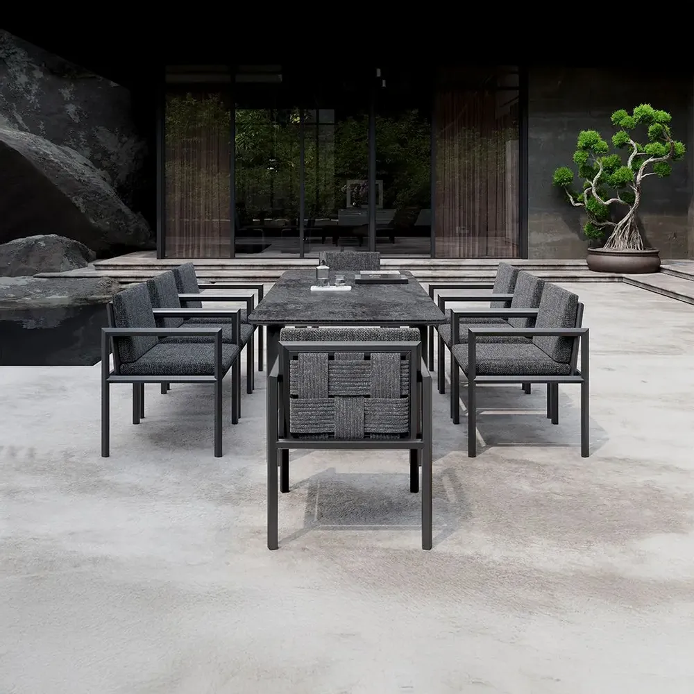 Chaises de jardin - Ensemble de salle à manger Éclat - SNOC