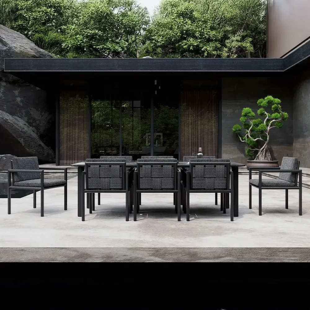 Chaises de jardin - Ensemble de salle à manger Éclat - SNOC