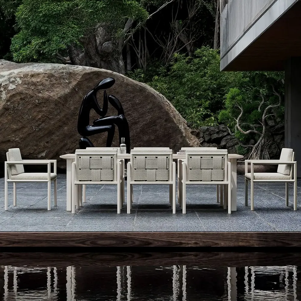 Chaises de jardin - Ensemble de salle à manger Éclat - SNOC