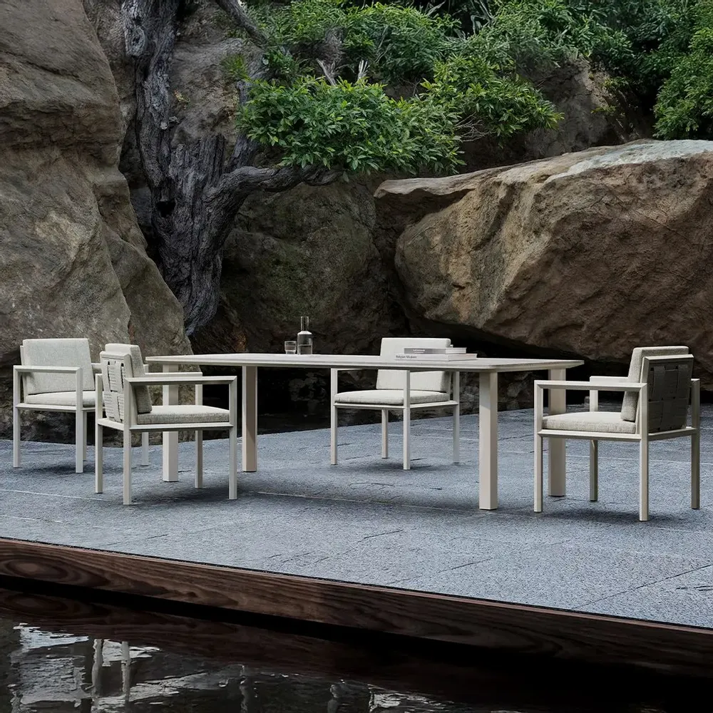 Chaises de jardin - Ensemble de salle à manger Éclat - SNOC