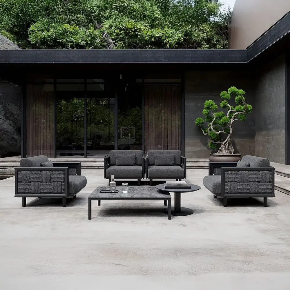 Tables de jardin - Table basse ronde Éclat - SNOC