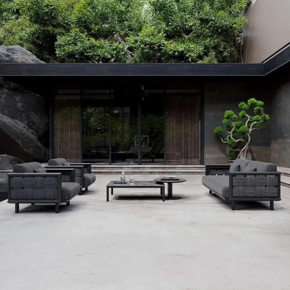 Tables de jardin - Table basse ronde Éclat - SNOC