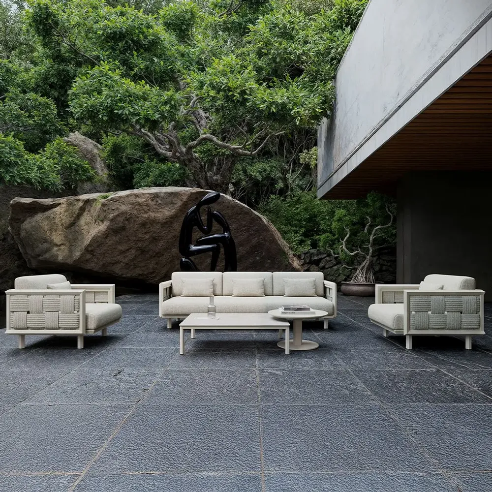 Tables de jardin - Table basse ronde Éclat - SNOC