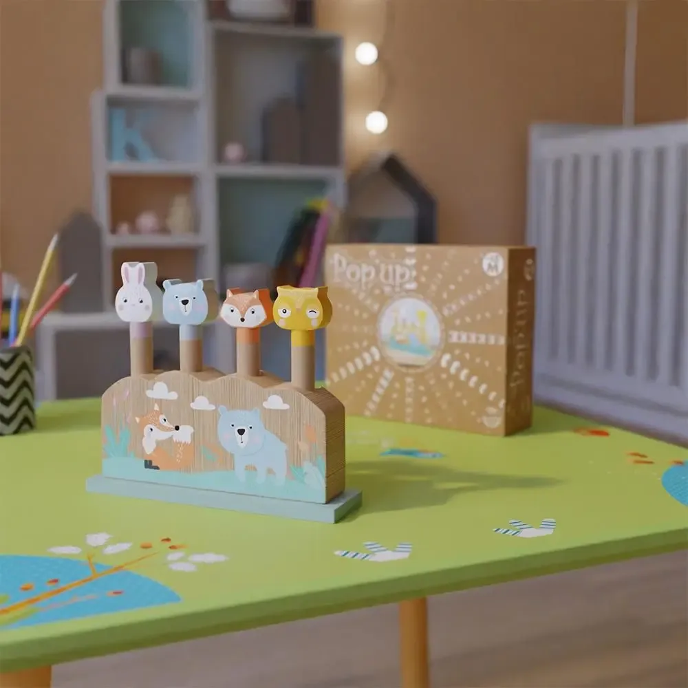 Jouets enfants - POP-UP : LES ANIMAUX - ULYSSE COULEURS D'ENFANCE