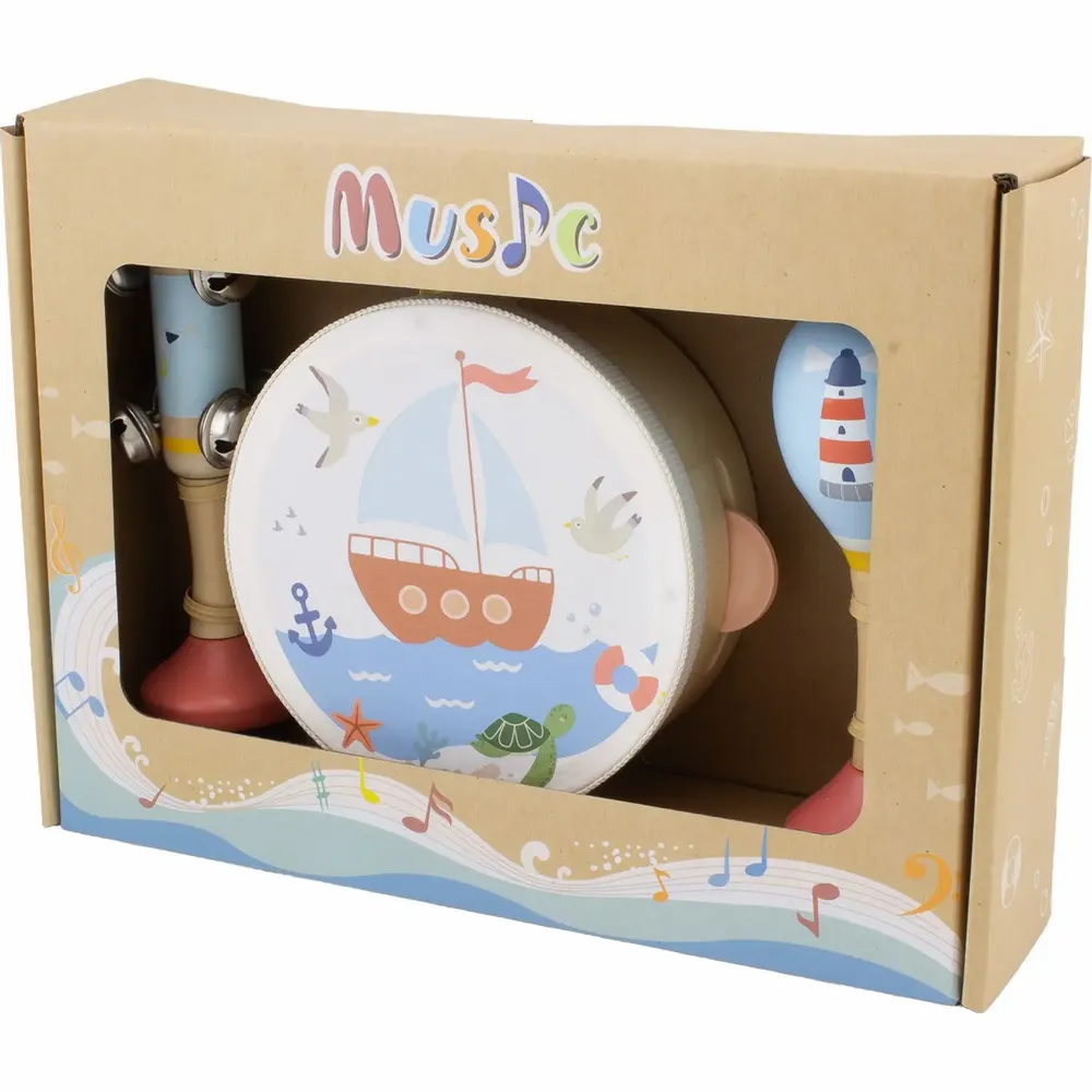 Toys - MUSICAL SET: BOAT - ULYSSE COULEURS D'ENFANCE