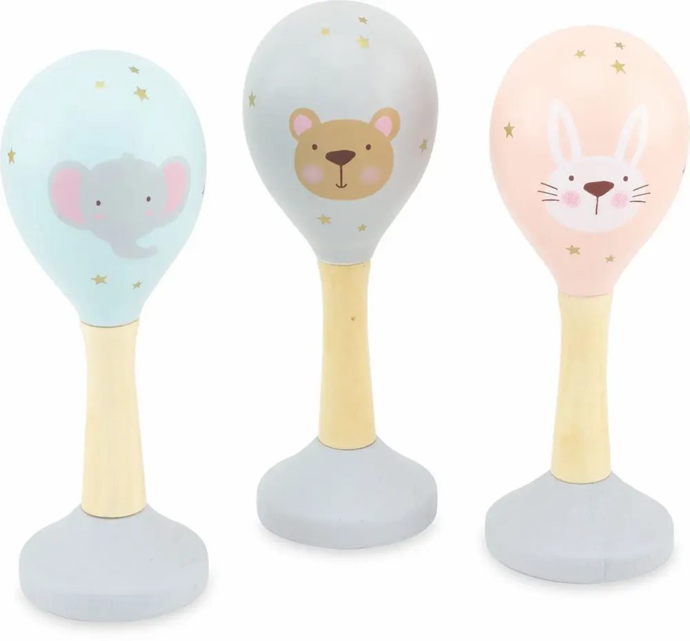 Toys - MARACAS: PASTEL COLORS - ULYSSE COULEURS D'ENFANCE