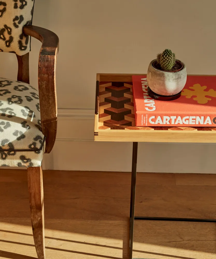 Trays - Marquetry Tray - CASA LATINA