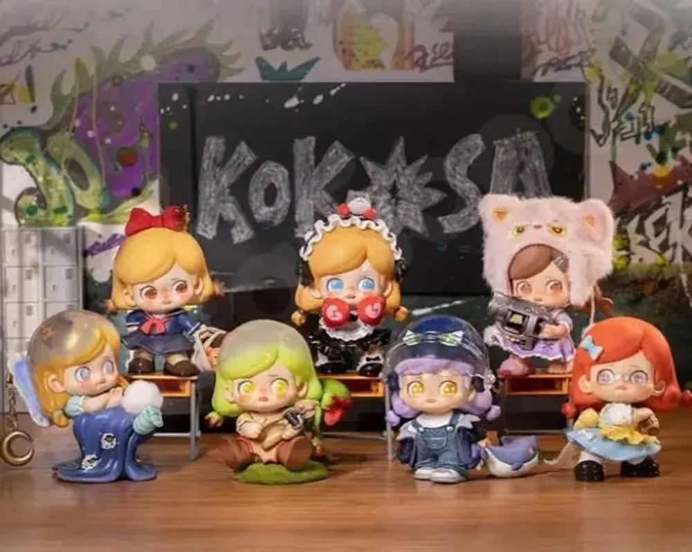 Decorative objects - KOKOSA K.O. GIRLS SERIES - TOYBOX DISTRIBUTION