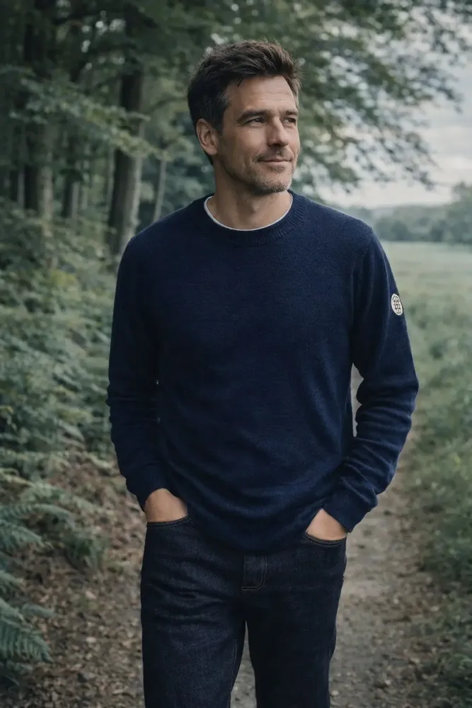 Apparel - Pierre Sweater - Round Neck - Merino Wool - SAINTE ARMURE