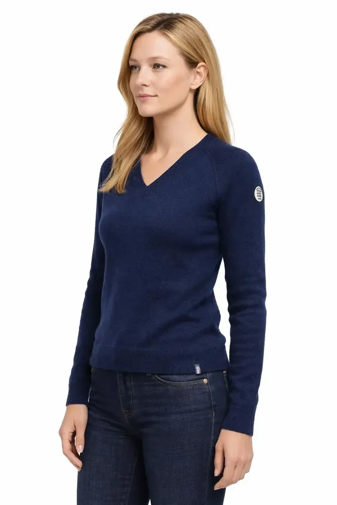 Prêt-à-porter - Pull Clarisse - Col V - Laine Mérinos - SAINTE ARMURE