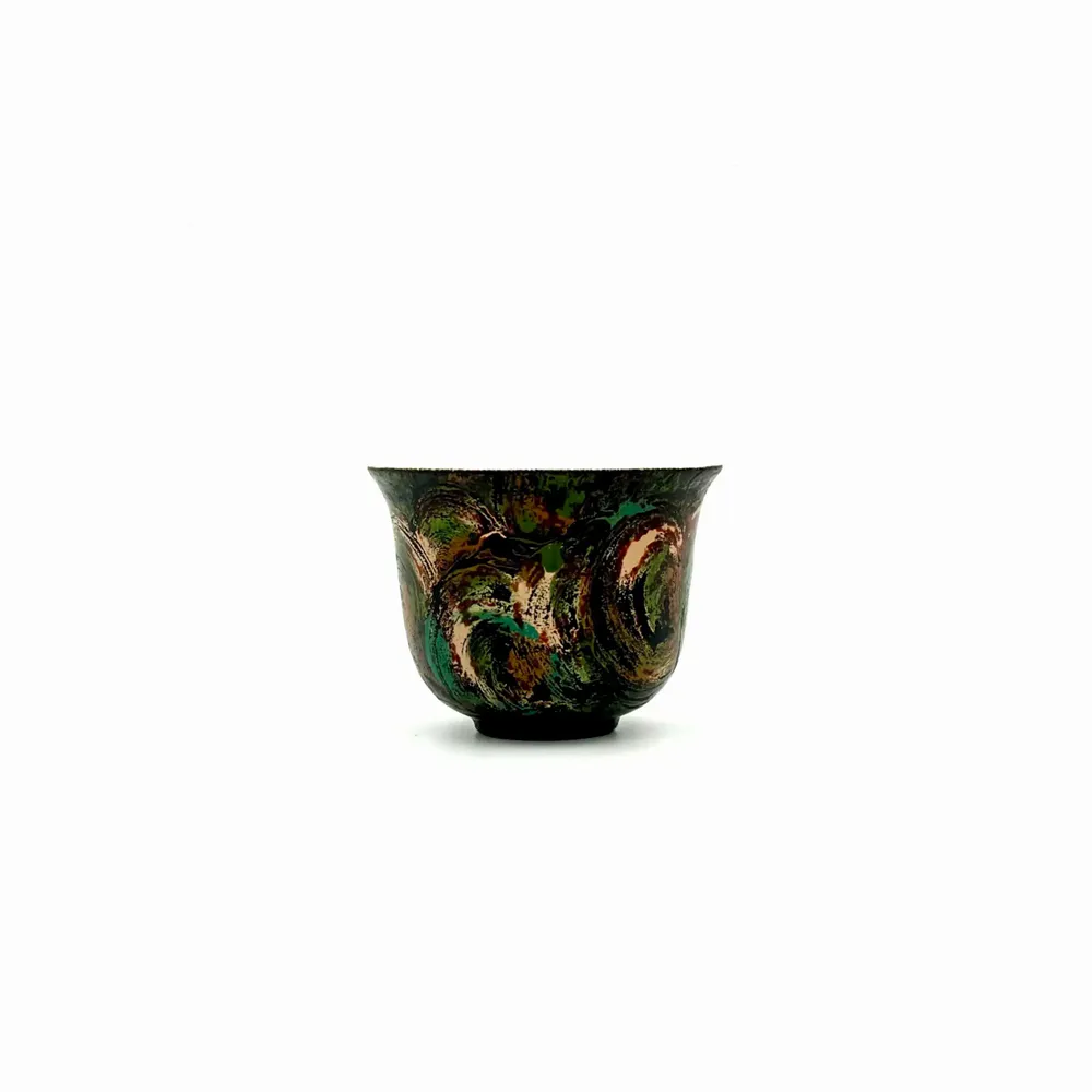 Mugs - Viridian Twilight Master Teacup - GLAZARA