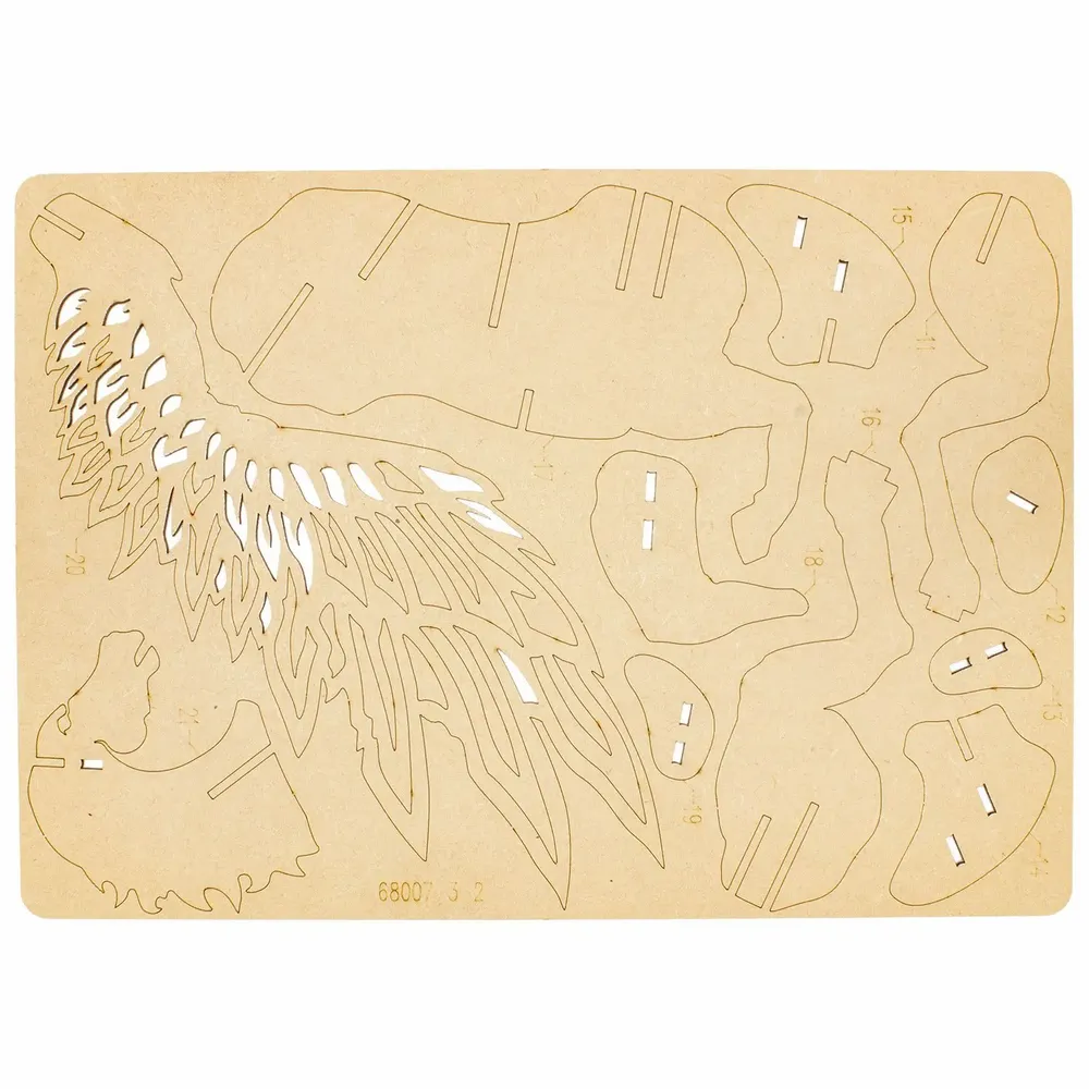 Loisirs créatifs pour enfant - MAQUETTE EN BOIS : LICORNE MYTHIQUE - ULYSSE COULEURS D'ENFANCE