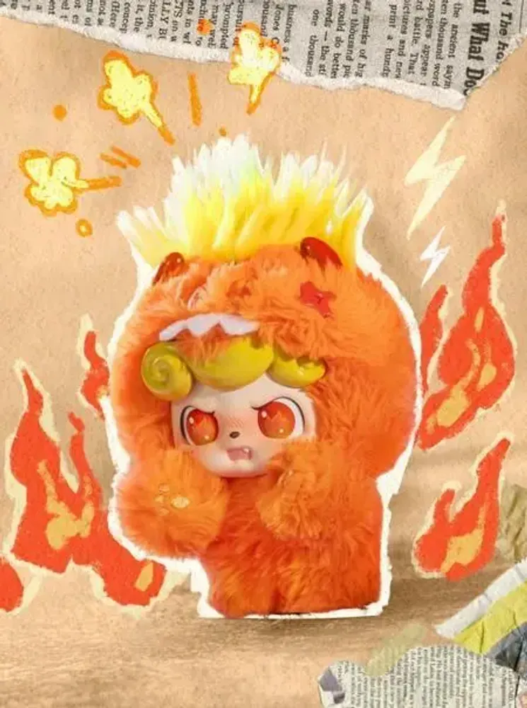 Decorative objects - Q.KID EMOTIONAL HAIRY MONSTERS - TOYBOX DISTRIBUTION