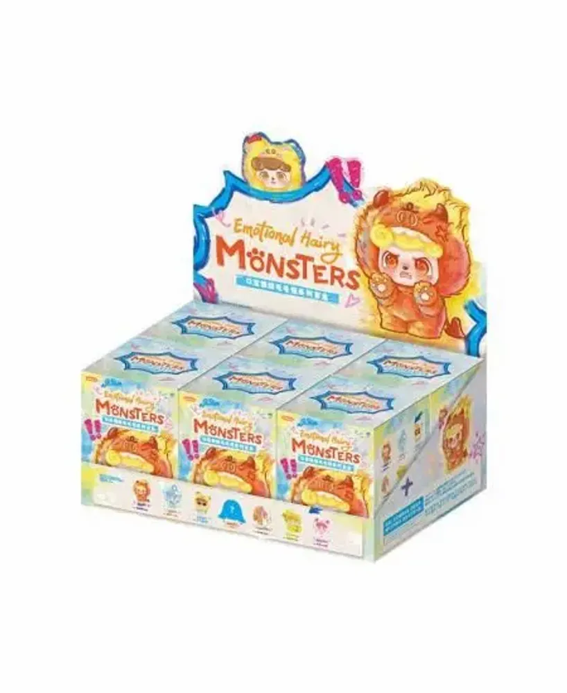 Decorative objects - Q.KID EMOTIONAL HAIRY MONSTERS - TOYBOX DISTRIBUTION