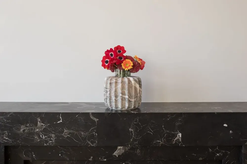 Objets design - Photophore en marbre ORIONETTA - OOUMM