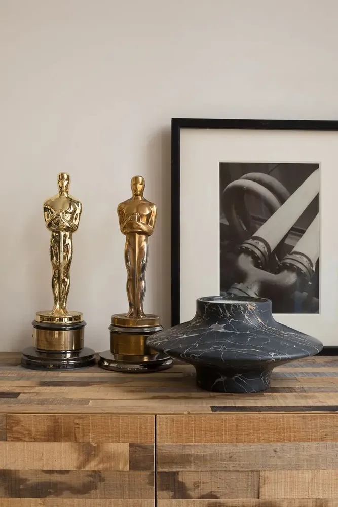 Candlesticks and candle holders - GAMMA CANDLE HOLDER MARBLE FLOWER VASE - OOUMM