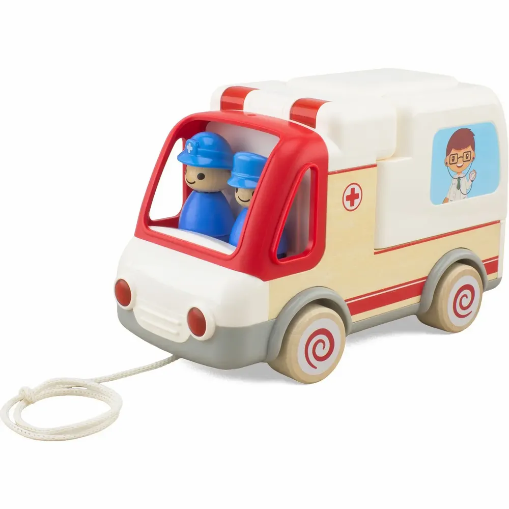 Toys - ROUTOUDOU: AMBULANCE - ULYSSE COULEURS D'ENFANCE